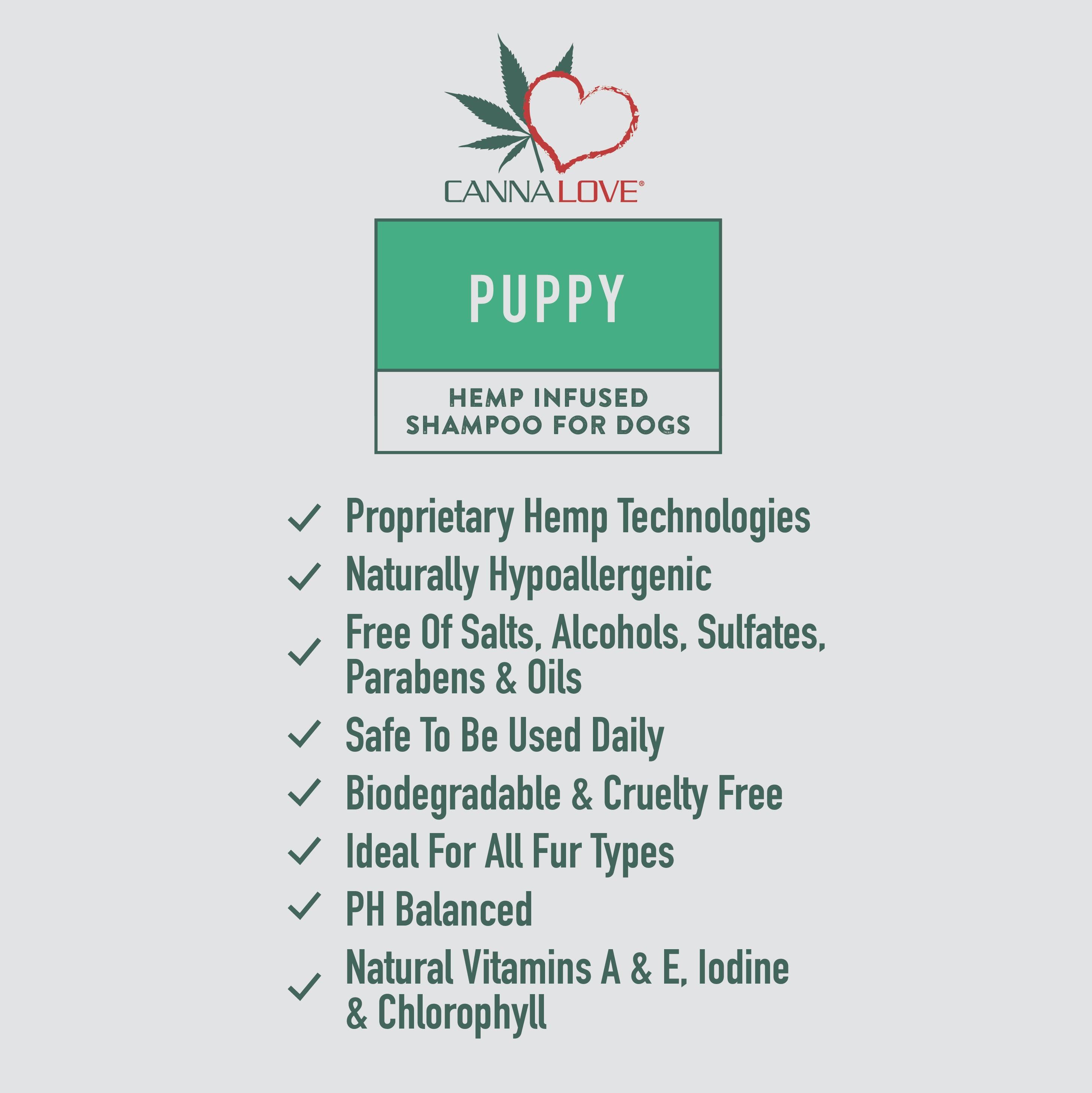 CannaLove Puppy Shampoo - Pet-FX