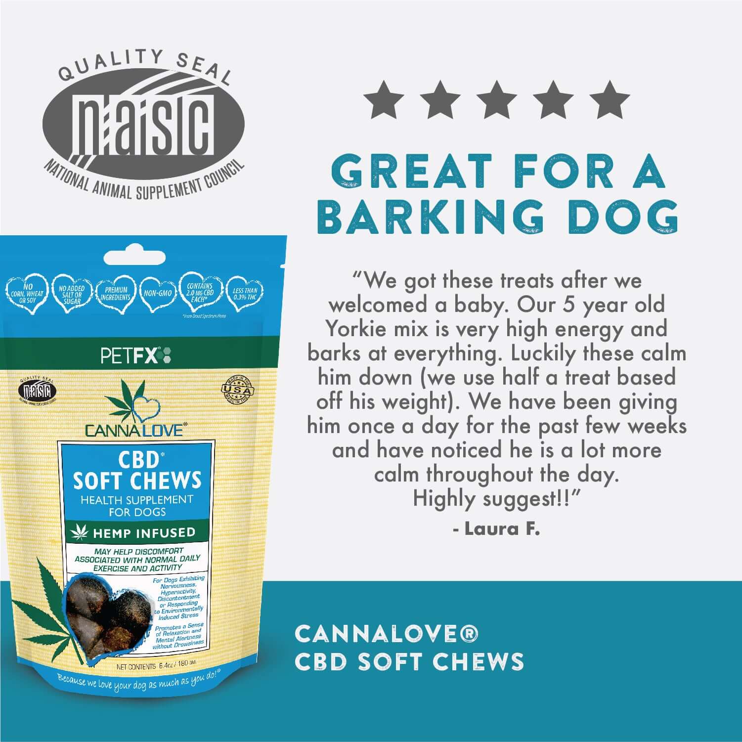 Canna clearance chews dog
