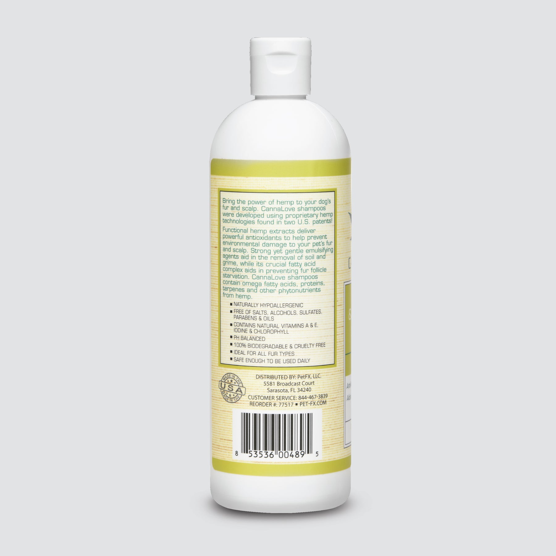 CannaLove Allergy and Itch Relief Shampoo