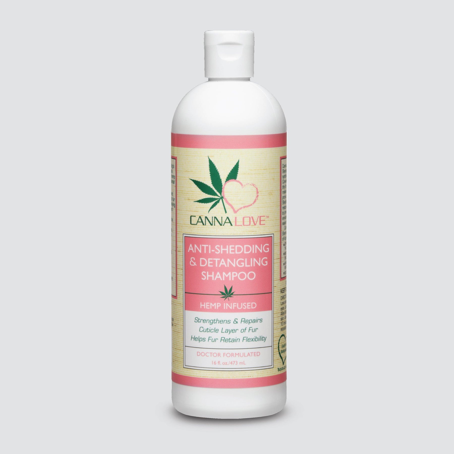 CannaLove Anti-Shedding & Detangling Shampoo