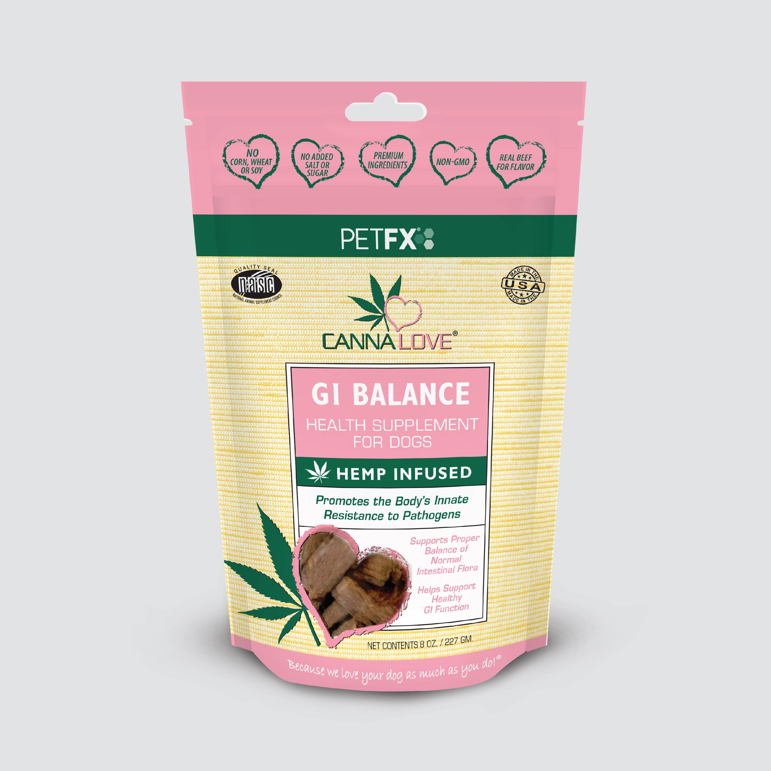 CannaLove GI Balance K-9 Health Supplement Sticks - Pet-FX