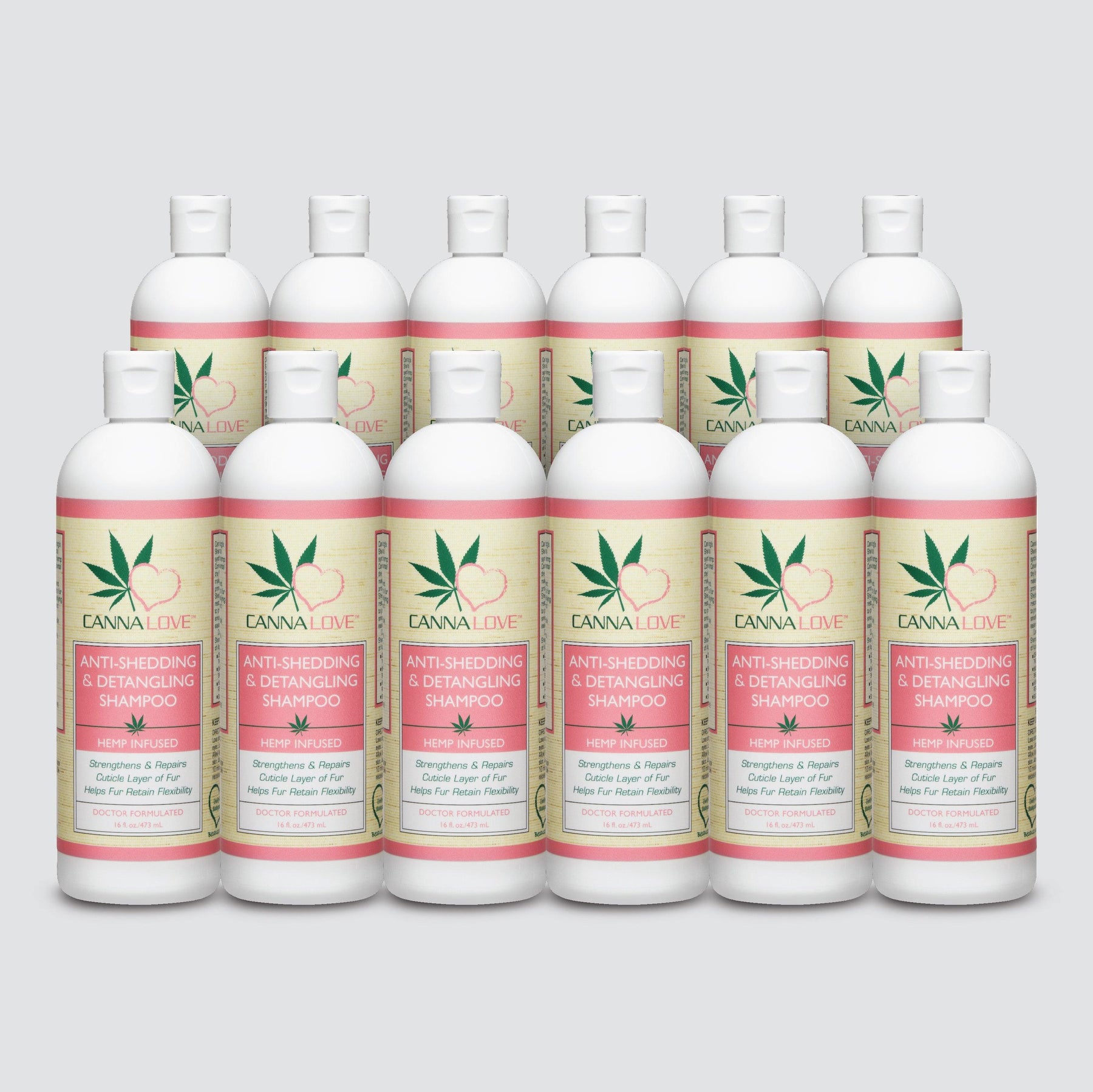 CannaLove Anti-Shedding & Detangling Shampoo